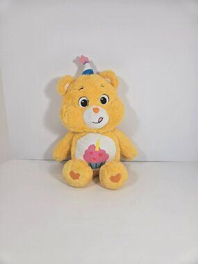 Care Bears Birthday Bear Singing Light‑Up Plush 14" Basic Fun‎ 2021